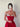Luxury Crystal Ball Gown Long Prom Dress - Red