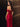 Off Shoulder Tea Length Sheath Boned Prom Dress - Red