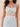 Lace Embroidery Sheer Bodice Sheath Mini Prom Dress - Baby Blue