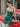 Hot Fix Cut Front Mini Sheath Prom Dress - Emerald Green