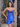 Crystal Boned Sheath Mini Prom Dress With Layered - Royal Blue