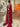 Removable Shawl Crystal Strapless Sheath Long Prom Dress - Red