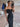 Removable Handmade Flower Strapless Long Prom Dress - Black