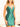 Boned Satin Sheath Mini Prom Dress - Olive Green
