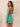 Hot Fix Sheath Backless Mini Prom Dress - Mint Green