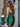 Boned Bodice Luxury Crystal Sheath Mini Prom Dress - Emerald Green