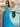 Luxury Hot Fix Deep V-Neck Spaghetti Strap Mermaid Prom Dress - Blue