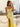 Luxury Crystal Off Shoulder Mermaid Prom Dress - Yellow