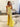 Luxury Crystal Off Shoulder Mermaid Prom Dress - Yellow