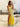 Luxury Crystal Off Shoulder Mermaid Prom Dress - Yellow