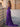 Luxury Hot Fix Boned Bodice Strapless Mermaid Evening Dress - Purple