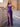 Luxury Hot Fix Boned Bodice Strapless Mermaid Evening Dress - Purple