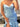 Boned Bodice Strapless Mermaid Prom Dress With Ruffle - Sky Blue