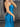 Sparkly Sweetheart Slit Mermaid Long Prom Dress With Drop - Blue