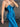 Sparkly Sweetheart Slit Mermaid Long Prom Dress With Drop - Blue