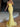 Strapless Ruched Bust Mermaid Long Prom Dress - Yellow