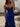 Sparkly Lace Boned Mermaid Prom Dress With Ruffle - Royal Blue