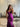 Hand Made Flowers Boned Strapless Mermaid Prom Dress With Drop - Purple