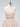 Lace Embroidery Beaded Belt Mini Ball Gown Prom Dress - Champagne