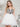 Luxury Metallic Mini Strapless Ball Gown Prom Dress - White