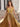 Luxury Metallic Pleats Deep V-Neck A-Line Prom Dress With Slit - Gold