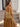 Luxury Metallic Pleats Deep V-Neck A-Line Prom Dress With Slit - Gold