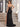 Luxury Crystal Sheer Bodice Evening Prom Dress With Cross Back - Black