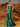 Bodice Lace Embroidery Mermaid Prom Dress Long - Emerald Green