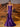 Bodice Lace Embroidery Mermaid Prom Dress Long - Purple