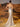 Bodice Lace Embroidery Mermaid Prom Dress Long - Champagne