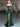 Hot Fix Sheer Bodice Boned Strapless Mermaid Prom Dress Long - Emerald Green