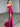 Hot Fix Sheer Bodice Boned Strapless Mermaid Prom Dress Long - Hot Pink