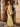 Boned Bodice Satin Mermaid Prom Dress Long - Gold