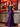 Hot Fix Off Shoulder Boned Mermaid Long Evening Dress - Purple