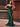 Hand Beading Crystal Illusion Boned Mermaid Prom Dress - Emerald Green