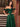 Off Shoulder Crystal Split Long Prom Dress With Pocket - Emerald Green