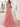 Luxury Crystal Off Shoulder Sheer Bodice Ruffle Ball Gown Prom Dress - Pink