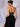 Sheer Bead Bodice Satin Strapless Mermaid Evening Dress With Split - Black