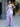 Satin Bow Waist Sparkly Lace Strapless Ruffle Tiered Prom Dress - Lilac