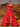 Off Shoulder Bodice Tiered Layered Ball Gown Prom Dress With Slit - Red