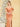Bow Off Shoulder Split Acetate Satin Bridesmaid Dress - Burnt Orange