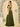 Cap Sleeves Sweetheart Twist Chiffon Bridesmaid Dress - Sage Green