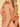 Bow One Shoulder Split Acetate Satin Bridesmaid Dress - Burnt Orange