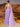 One Shoulder Beaded Pleats Long A-Line Prom Dress With Tulle - Lilac