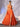 Asymmetrical Sparkly Lace Prom Dress Long - Orange
