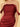 Off Shoulder Acetate Satin Pleated Bridesmaid Dress With Split - Burnt Orange