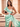 Hot Fix One Shoulder Lace Waist Drop Prom Dress - Mint Green