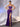 Luxury Beaded Boned Mermaid Prom Dress With Split - Purple