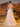 3D Rose Embroidery Sparkly Lace Plunging Ball Gown Prom Dress - Light Pink
