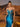 Cut Front Floral Lace Embroidery Long Mermaid Prom Dress - Teal